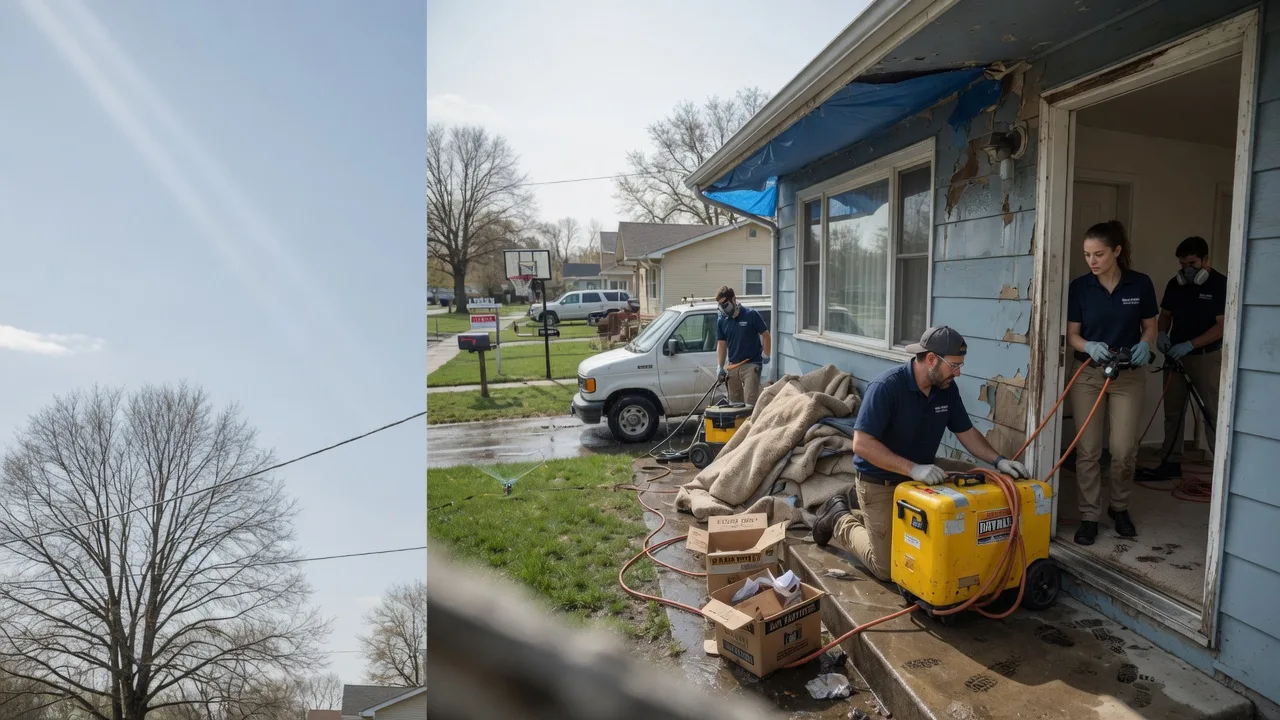 Basement Flood Cleanup in Walton, WV near me
